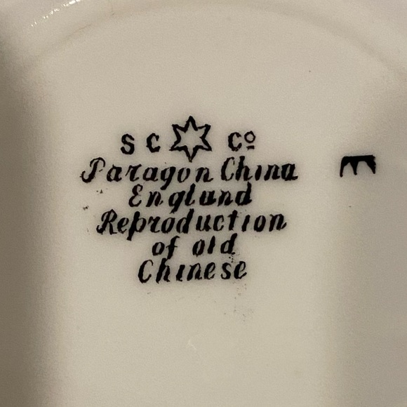 EUC ANTIQUE STAR CHINA Co. (PARAGON) REPRODUCTION OF OLD CHINESE TEA SET - Picture 11 of 12